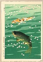 Shiro Kasamatsu 1898-1992 - Carp - artelino Art Auctions. Shiro Kasamatsu 1898-1992 - Carp