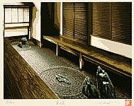 Hideaki Kato born 1954 - East Garden - artelino Art Auctions. Hideaki Kato born 1954 - East Garden