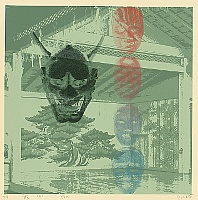 By Yuichiro Kato - Noh - Ghostly Masks