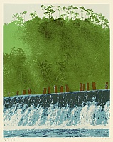 Yuichiro Kato born 1926 - River Mist - artelino Art Auctions. Yuichiro Kato born 1926 - River Mist