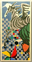 Tadashi Nakayama born 1927 - Flying Horse - artelino Art Auctions. Tadashi Nakayama born 1927 - Flying Horse
