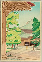 Isaburo Sekido 1914 - ? - Kenchoji Temple - artelino Art Auctions. Isaburo Sekido 1914 - ? - Kenchoji Temple