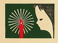 Kaoru Kawano 1916-1965 - Candle - artelino Art Auctions. Kaoru Kawano 1916-1965 - Candle