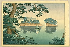 Koitsu Tsuchiya 1870-1949 - Spring Rain - artelino Art Auctions. Koitsu Tsuchiya 1870-1949 - Spring Rain