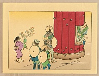Zeshin Shibata 1807-1891 - Temple Pillar - artelino Art Auctions. Zeshin Shibata 1807-1891 - Temple Pillar
