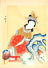 Suisho Nishiyama 1879-1958 - Chinese Lady Spills Blood - artelino Art Auctions. Suisho Nishiyama 1879-1958 - Chinese Lady Spills Blood
