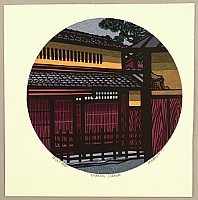 Clifton Karhu 1927-2007 - Nishijin Corner - artelino Art Auctions. Clifton Karhu 1927-2007 - Nishijin Corner
