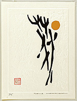 Haku Maki 1924-2000 - Festive Wine - Poem 4 - artelino Art Auctions. Haku Maki 1924-2000 - Festive Wine - Poem 4