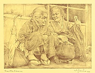 Willy Seiler 1903 - ? - Chatterboxes - artelino Art Auctions. Willy Seiler 1903 - ? - Chatterboxes