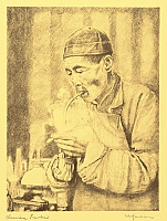 Willy Seiler 1903 - ? - Chinese Smoker - artelino Art Auctions. Willy Seiler 1903 - ? - Chinese Smoker