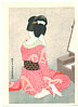 Hakuho Hirano 1879-1957 - Before the Mirror - artelino Art Auctions. Hakuho Hirano 1879-1957 - Before the Mirror