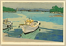 Hiroshi Sato born 1923 - Boat - artelino Art Auctions. Hiroshi Sato born 1923 - Boat