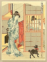 Kiyonaga Torii 1752-1815 - Taking Bath - artelino Art Auctions. Kiyonaga Torii 1752-1815 - Taking Bath