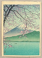 Mt. Fuji from Kishio - Kawase Hasui - 1883-1957