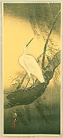 Sozan Ito 1884-? - White Egret - artelino Art Auctions. Sozan Ito 1884-? - White Egret