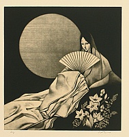Kaoru Saito born 1931 - The Tale of Genji - Suzumushi (Bell Cricket), Vol.7 - artelino Art Auctions. Kaoru Saito born 1931 - The Tale of Genji - Suzumushi (Bell Cricket), Vol.7