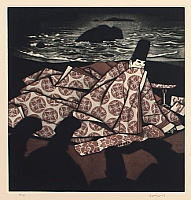 Kaoru Saito born 1931 - The Tale of Genji - Suma, Vol.2 - artelino Art Auctions. Kaoru Saito born 1931 - The Tale of Genji - Suma, Vol.2
