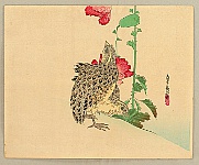 Sadanobu II Hasegawa 1848-1886 - Quails - artelino Art Auctions. Sadanobu II Hasegawa 1848-1886 - Quails