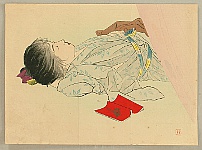Hanko Kajita 1870-1917 - Sleeping Beauty - artelino Art Auctions. Hanko Kajita 1870-1917 - Sleeping Beauty