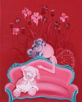 Pink Butterfly - By Wang Ka born 1979