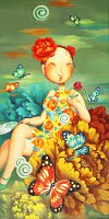 Example of Vulgar Art - Painting by Liu Kinwah