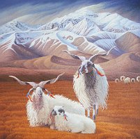 Under the Qilian Mountains - By Zhang Yuping