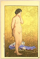 Nude - By Hiroshi Yoshida 1876-1950
