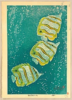 Shiro Kasamatsu 1898-1992 - Butterfly Fish - artelino Art Auctions. Shiro Kasamatsu 1898-1992 - Butterfly Fish