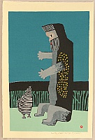 Umetaro Azechi 1902-1999 - Mountain Man 4 - artelino Art Auctions. Umetaro Azechi 1902-1999 - Mountain Man 4
