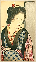 Yoshimitsu Nomura 1870 - 1958 - Lost in Thoughts - artelino Art Auctions. Yoshimitsu Nomura 1870 - 1958 - Lost in Thoughts