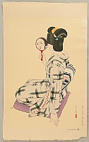 Tatsumi Shimura 1907-1980 - Five Figures of Modern Beauties - Marumage - artelino Art Auctions. Tatsumi Shimura 1907-1980 - Five Figures of Modern Beauties - Marumage