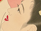 Tatsumi Shimura 1907-1980 - Five Figures of the Modern Beauties - Battledore - artelino Art Auctions. Tatsumi Shimura 1907-1980 - Five Figures of the Modern Beauties - Battledore