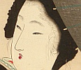 Eisen Tomioka 1864-1905 - Beauty and Umbrella - artelino Art Auctions. Eisen Tomioka 1864-1905 - Beauty and Umbrella