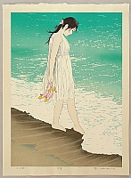 Ryusei Okamoto born 1949 - First Love # 34 - Sound of Waves - artelino Art Auctions. Ryusei Okamoto born 1949 - First Love # 34 - Sound of Waves
