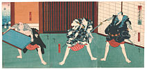 Hirosada Utagawa active ca. 1820-1860 - Intruders - artelino Art Auctions. Hirosada Utagawa active ca. 1820-1860 - Intruders