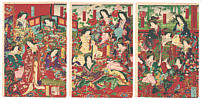 Chikanobu Toyohara 1838-1912 - Tokugawa Princess - artelino Art Auctions. Chikanobu Toyohara 1838-1912 - Tokugawa Princess