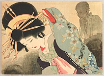 Sengai Igawa 1876-1961 - Beauty and Ghost - artelino Art Auctions. Sengai Igawa 1876-1961 - Beauty and Ghost
