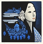 Kaoru Saito born 1931 - The Tale of Genji - Miyuki - artelino Art Auctions. Kaoru Saito born 1931 - The Tale of Genji - Miyuki