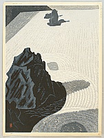 Masao Maeda 1904-1974 - Stone Garden of Ryoan Temple - artelino Art Auctions. Masao Maeda 1904-1974 - Stone Garden of Ryoan Temple