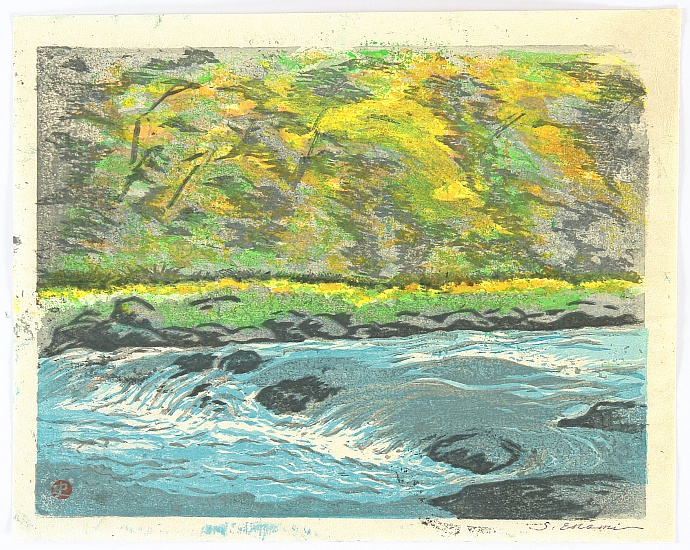 Shiro Enami (Enan) 1901 - ? - Shiobara in Autumn
