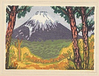 Gen Yamaguchi 1896-1976 - Mt. Fuji - artelino Art Auctions. Gen Yamaguchi 1896-1976 - Mt. Fuji