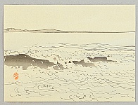 Seiho Takeuchi 1864-1942 - Whirl Pool in Naruto - artelino Art Auctions. Seiho Takeuchi 1864-1942 - Whirl Pool in Naruto