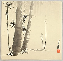 Gekko Ogata 1859-1920 - Bamboo - artelino Art Auctions. Gekko Ogata 1859-1920 - Bamboo