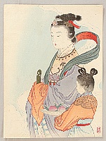 Goddess Seiobo - By Keishu Takeuchi 1861-1942