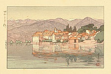 Hiroshi Yoshida 1876-1950 - Isola Bela - artelino Art Auctions. Hiroshi Yoshida 1876-1950 - Isola Bela