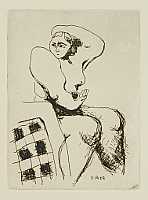 Umetaro Azechi 1902-1999 - Nude - artelino Art Auctions. Umetaro Azechi 1902-1999 - Nude
