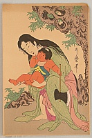 Utamaro Kitagawa 1750-1806 - Yamauba and Kintaro - artelino Art Auctions. Utamaro Kitagawa 1750-1806 - Yamauba and Kintaro