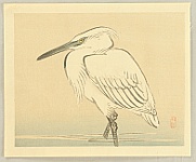 Bairei Kono 1844-1895 - Egret - artelino Art Auctions. Bairei Kono 1844-1895 - Egret