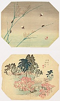 Gyokusho Kawabata 1842-1914 - Cherry Blossoms and Fireflies - artelino Art Auctions. Gyokusho Kawabata 1842-1914 - Cherry Blossoms and Fireflies