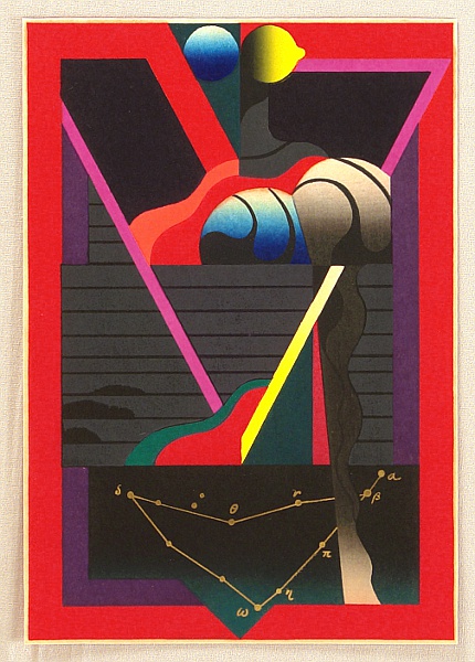 Akira Kurosaki born 1937 - Zodiac Series - Capricorn